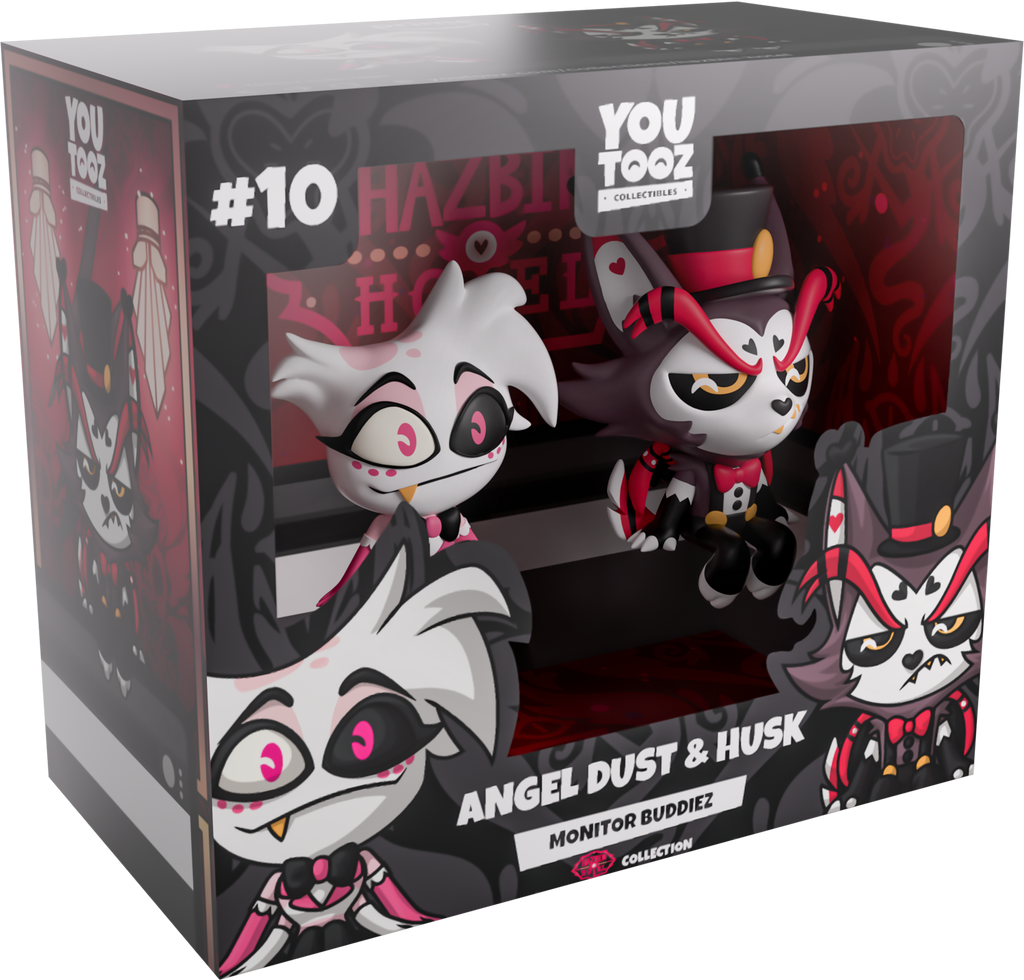 Angel Dust & Husk Monitor Buddiez