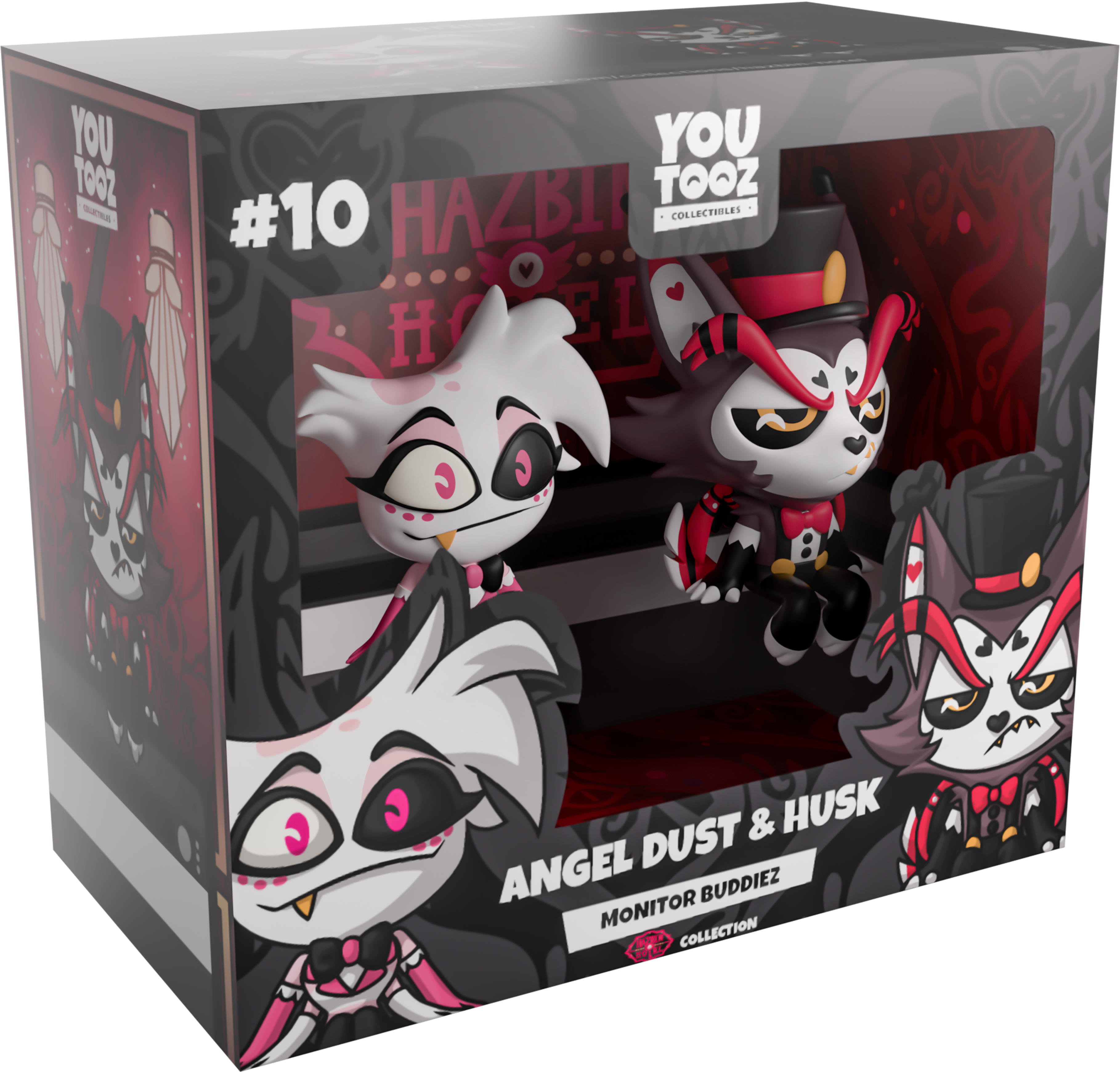 Angel Dust & Husk Monitor Buddiez