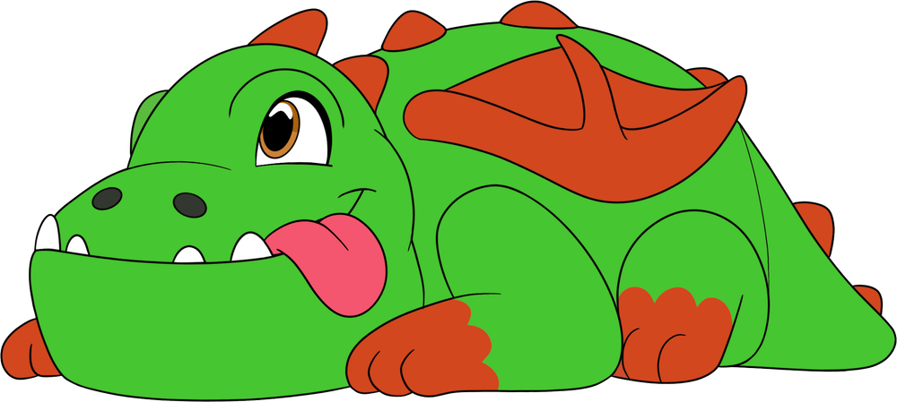 Baby Dragon Plush (9in)