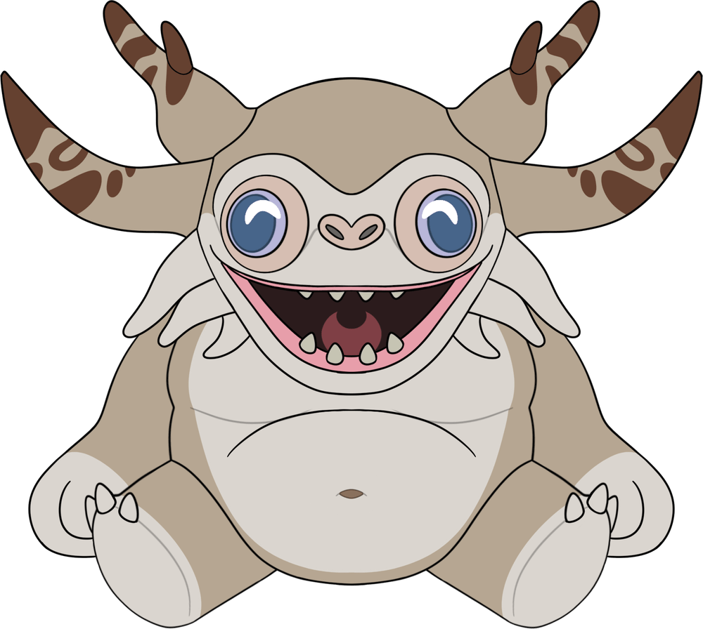 Baby Kaiju Plush (9in)