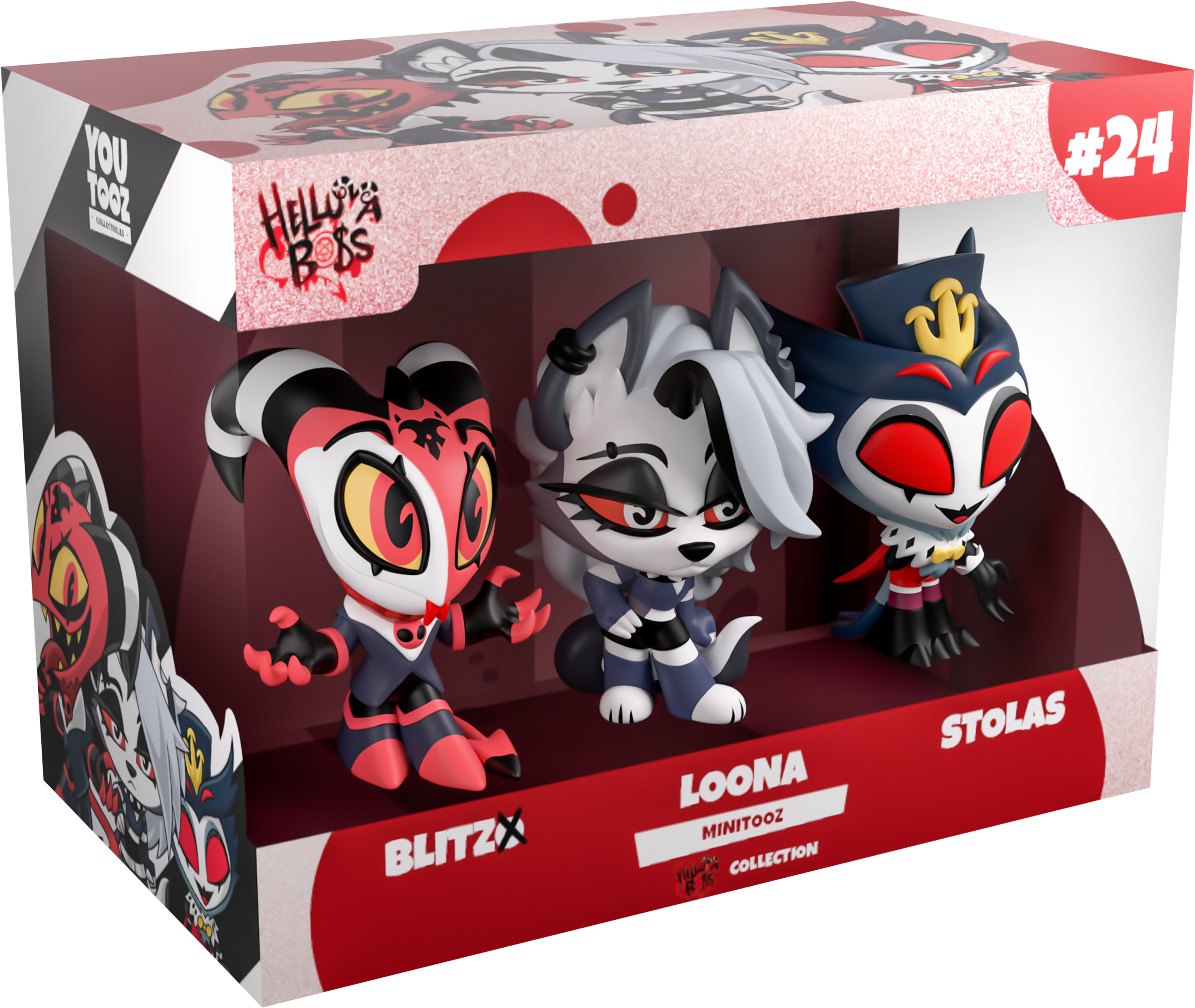 Blitzo, Loona & Stolas Minitooz