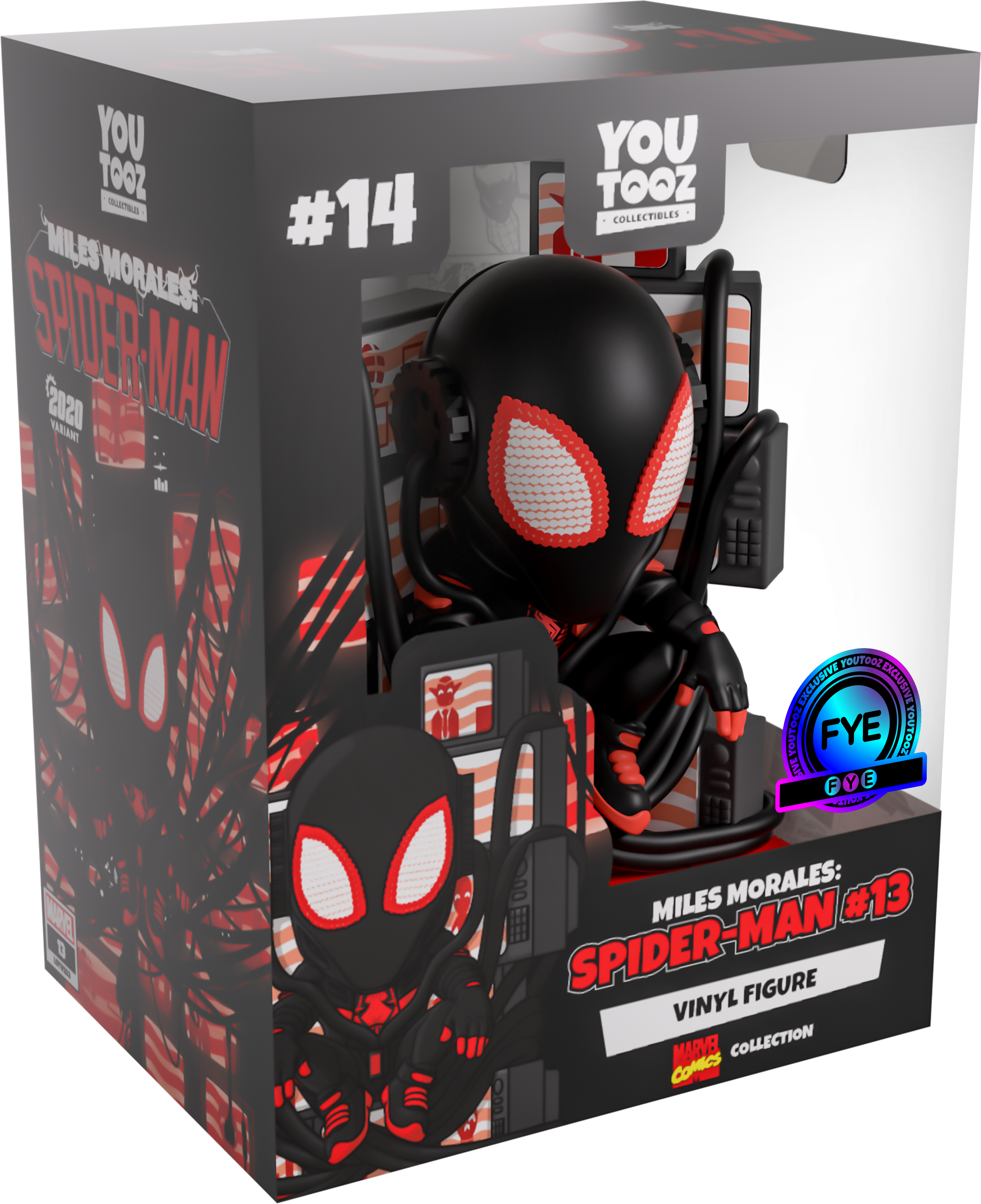 Black and Red Miles Morales #13