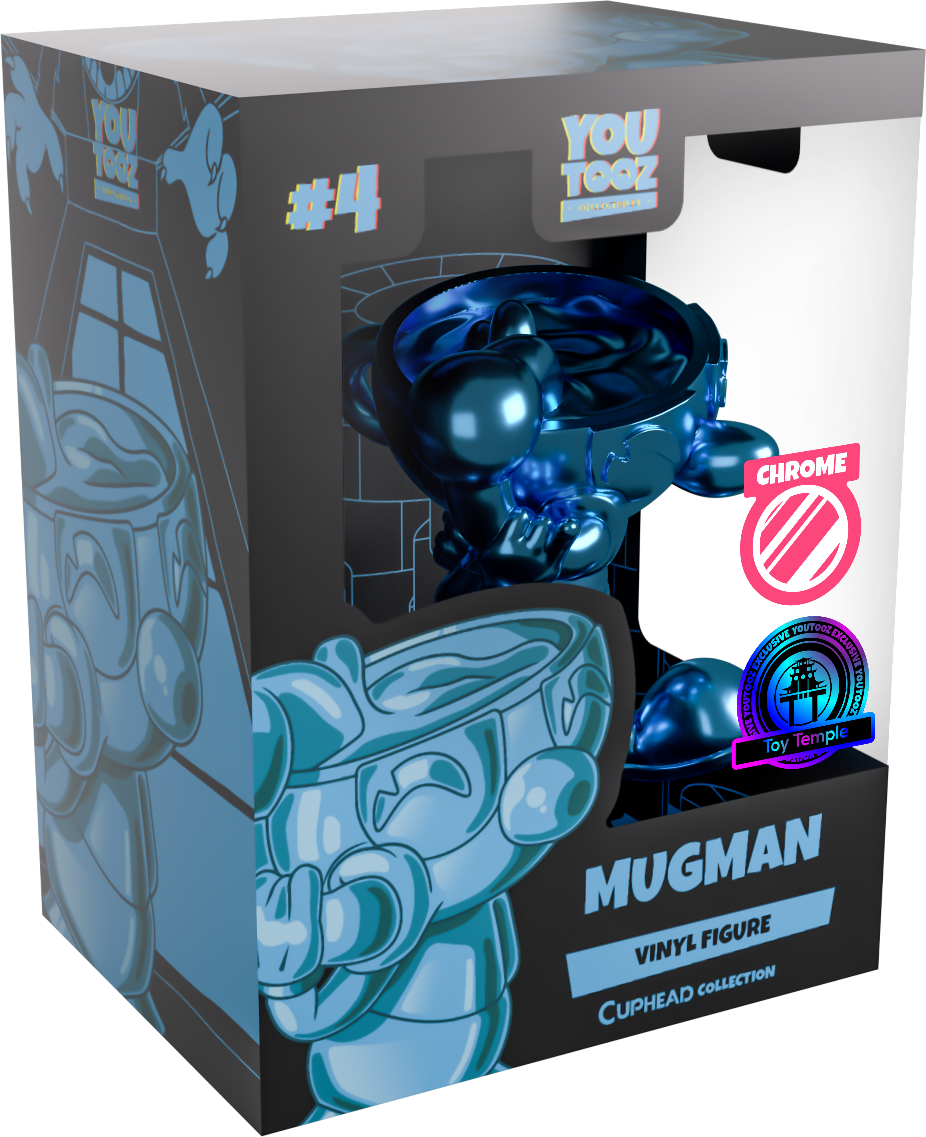Blue Chrome Mugman