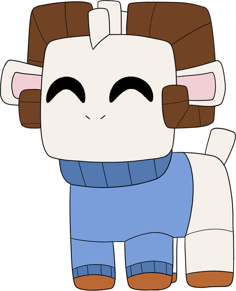 8-Bit Rammie Plush (1ft)